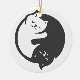 Articles Chats De Yang De Yin De Maison Decoration Zazzle Be