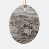 Ornement Rond En Céramique Château de Berkeley, Seat du comte de Berkeley (Droite)