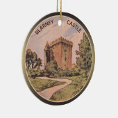 Ornement Rond En Céramique Château de Blarney (Droite)