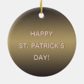 Ornement Rond En Céramique Château de Blarney (Dos)