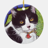 Ornement Rond En Céramique Cody (Dos)