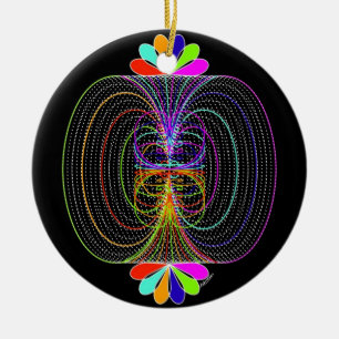 Ornement Rond En Céramique Compléments de couleur