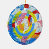 Ornement Rond En Céramique Composition #2 par Michael Moffa (Gauche)