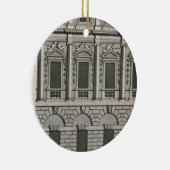 Ornement Rond En Céramique Conception architecturale démontrant le propo de (Droite)