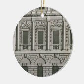 Ornement Rond En Céramique Conception architecturale démontrant le propo de (Gauche)