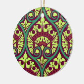 Ornement Rond En Céramique Conception victorienne #6 à Victoria Shaylee (Gauche)