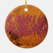 Ornement Rond En Céramique Confirmation (Dos)