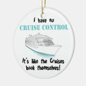 Ornement Rond En Céramique Contrôle de croisière (Gauche)