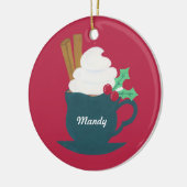 Ornement Rond En Céramique Coupe du monde : (Gauche)