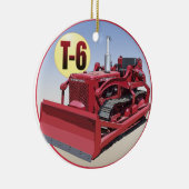 Ornement Rond En Céramique Crawler IH T-6 (Droite)