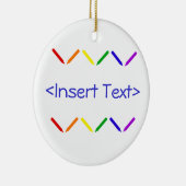 Ornement Rond En Céramique Crayons (Droite)