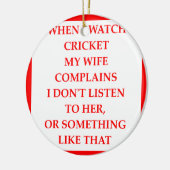 ORNEMENT ROND EN CÉRAMIQUE CRICKET (Gauche)