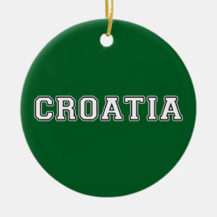 Ornement Rond En Céramique Croatie