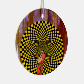 Ornement Rond En Céramique Daliance de Michael Moffa (Droite)