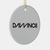 Ornement Rond En Céramique Davvincii (Droite)