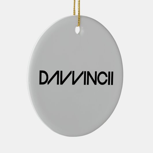 Ornement Rond En Céramique Davvincii (Droite)