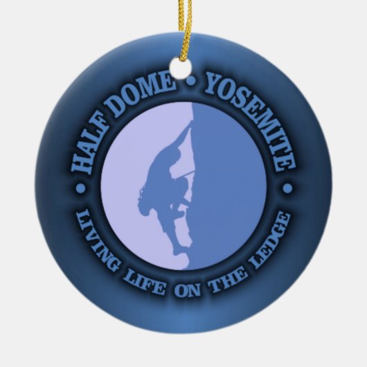 Ornement Rond En Céramique Demi-dôme 2 (Devant)