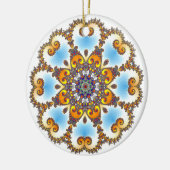 Ornement Rond En Céramique Désir des "coeurs" (Gauche)