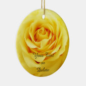 Ornement Rond En Céramique Élégant s'est levé (Droite)