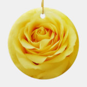 Ornement Rond En Céramique Élégant s'est levé (Dos)