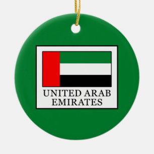 Ornement Rond En Céramique Émirats arabes unis