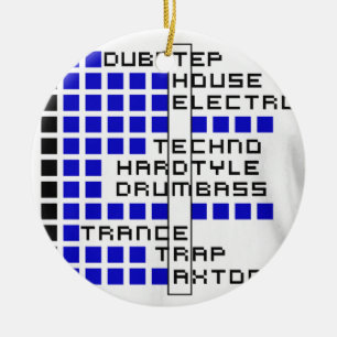 Ornement Rond En Céramique Ère d'EDM