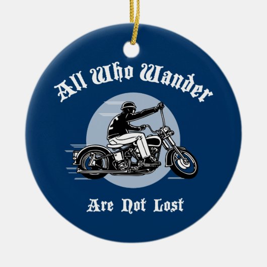 Ornement Rond En Céramique Errez perdu (Devant)