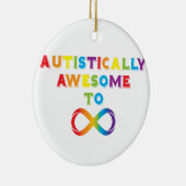 Ornement Rond En Céramique Extrêmement Intéressant À L'Infinité (Droite)