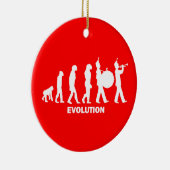 Ornement Rond En Céramique fanfare d'évolution (Droite)