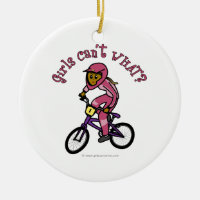 Filles roses foncées BMX