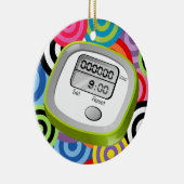 Ornement Rond En Céramique Fitness ! (Droite)