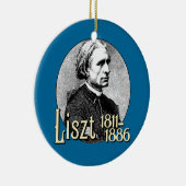 Ornement Rond En Céramique Franz Liszt (Droite)