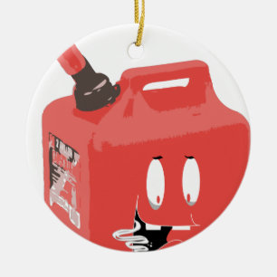 Ornement Rond En Céramique Gaz-pouvez