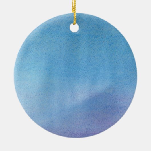 Ornement Rond En Céramique Godgirl, Première Communion Sainte, Turquoise (Dos)