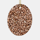 Ornement Rond En Céramique Haricots de Pinto (Droite)