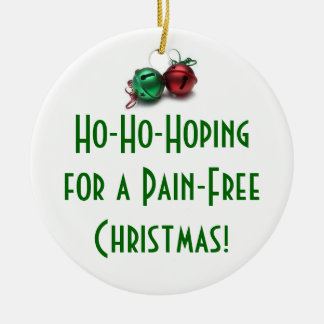 Ornement Rond En Céramique Ho-Ho-Espérance…
