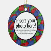 Ornement Rond En Céramique Illustration de blocs constitutifs (Gauche)