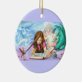 Ornement Rond En Céramique Imagination (Droite)