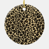 Ornement Rond En Céramique Jaguar (Dos)