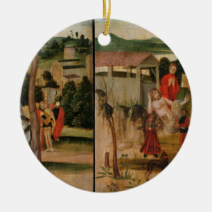 Ornement Rond En Céramique Joshua aux murs de Jéricho
