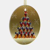 Ornement Rond En Céramique La Bière (Droite)