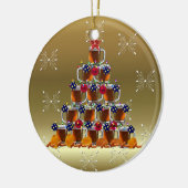 Ornement Rond En Céramique La Bière (Gauche)