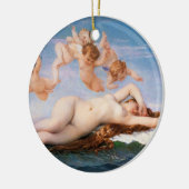 Ornement Rond En Céramique La naissance de Vénus par Alexandre Cabanel à (Gauche)