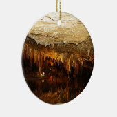 Ornement Rond En Céramique Lac cavern (Droite)