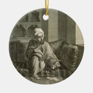 Ornement Rond En Céramique L'astronome, des costumes du volume II et de