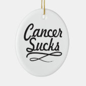 Ornement Rond En Céramique Le Cancer suce (Droite)