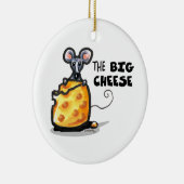 Ornement Rond En Céramique Le Grand Fromage (Droite)