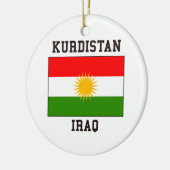 Ornement Rond En Céramique Le Kurdistan Irak (Gauche)