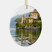 Ornement Rond En Céramique Le lac de Côme (Droite)