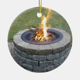 Ornement Rond En Céramique Le Maine FirePits !